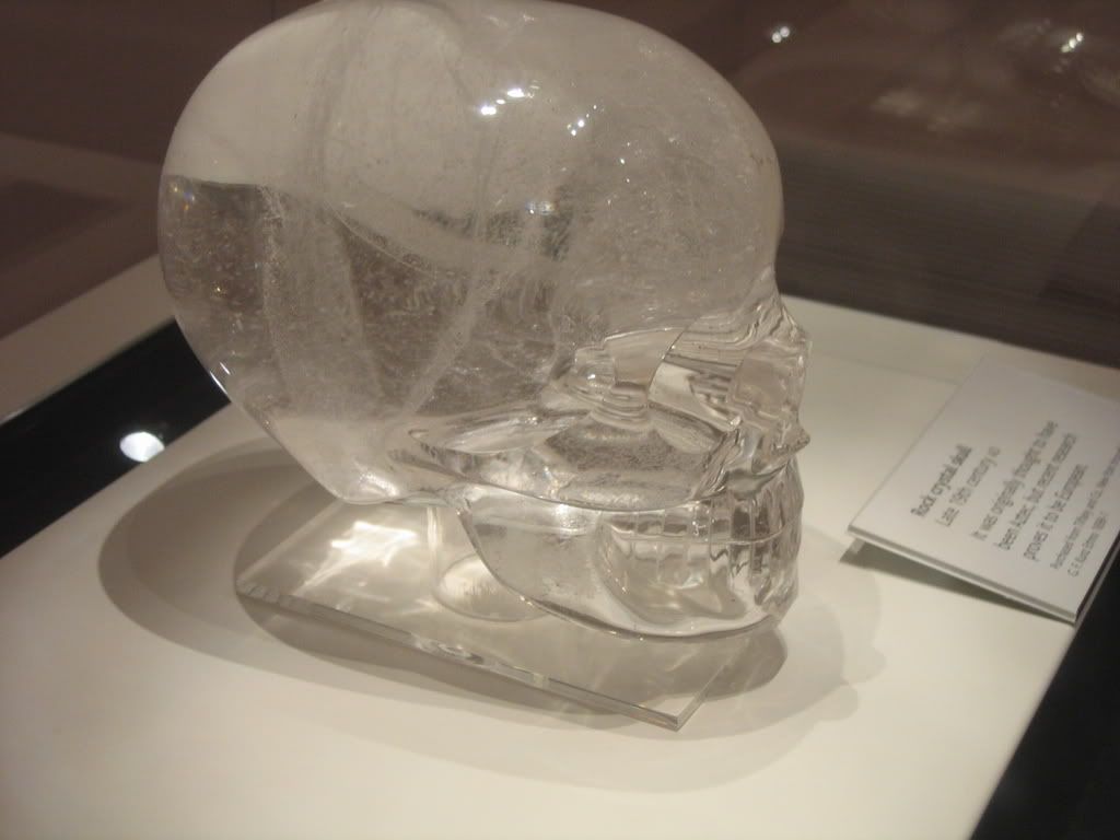 Crystal skull - British museum