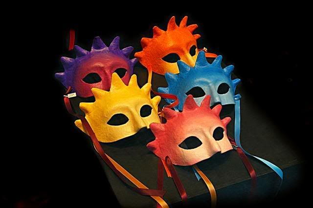 Carnival masks -Barselona