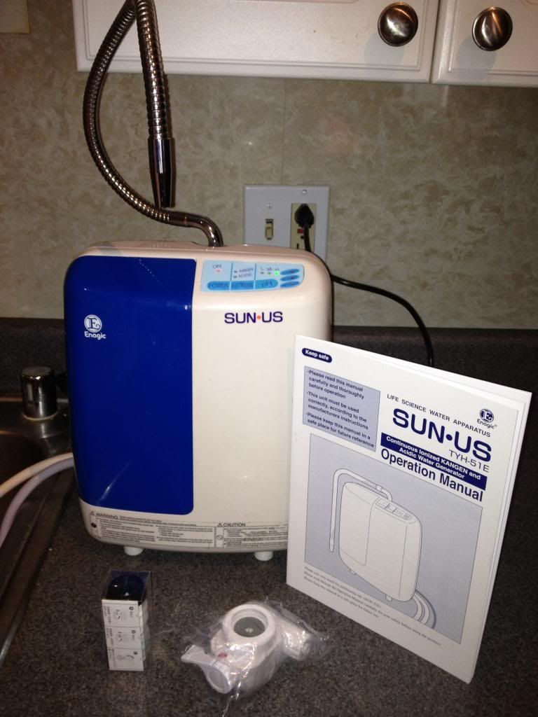 enagic sun us water filter