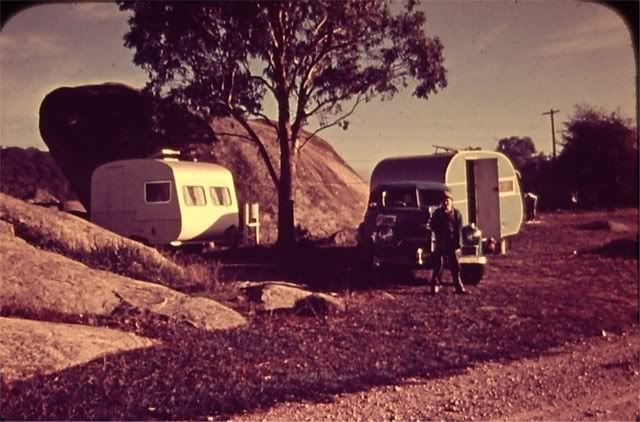 Vintage Caravans - Dad's first Caravan.