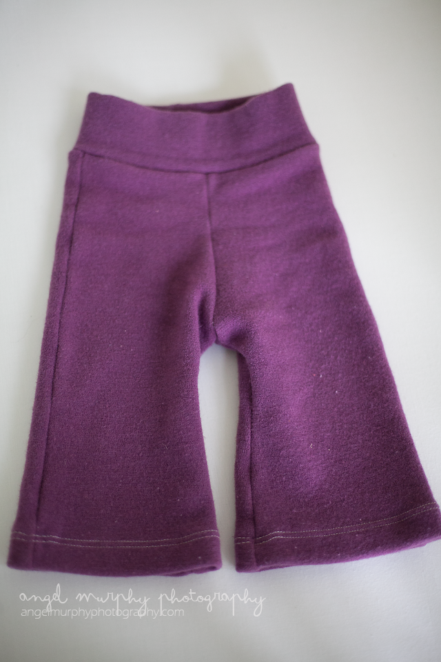 Living Green Baby Interlock Longies Small PPD Living Green Baby Interlock Longies Small PPD