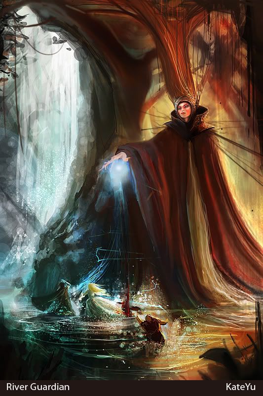The Art Crusade (battle 3 - Thunderfalls crossing - river guardian) The Art Crusade (battle 3 - Thunderfalls crossing - river guardian)