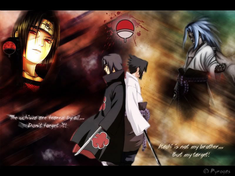 Itachi+and+sasuke+drawings