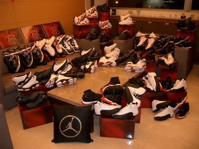 jordan shoe collection