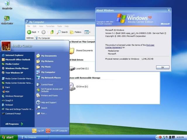 Windows XP Media Center Edition 2005 Original