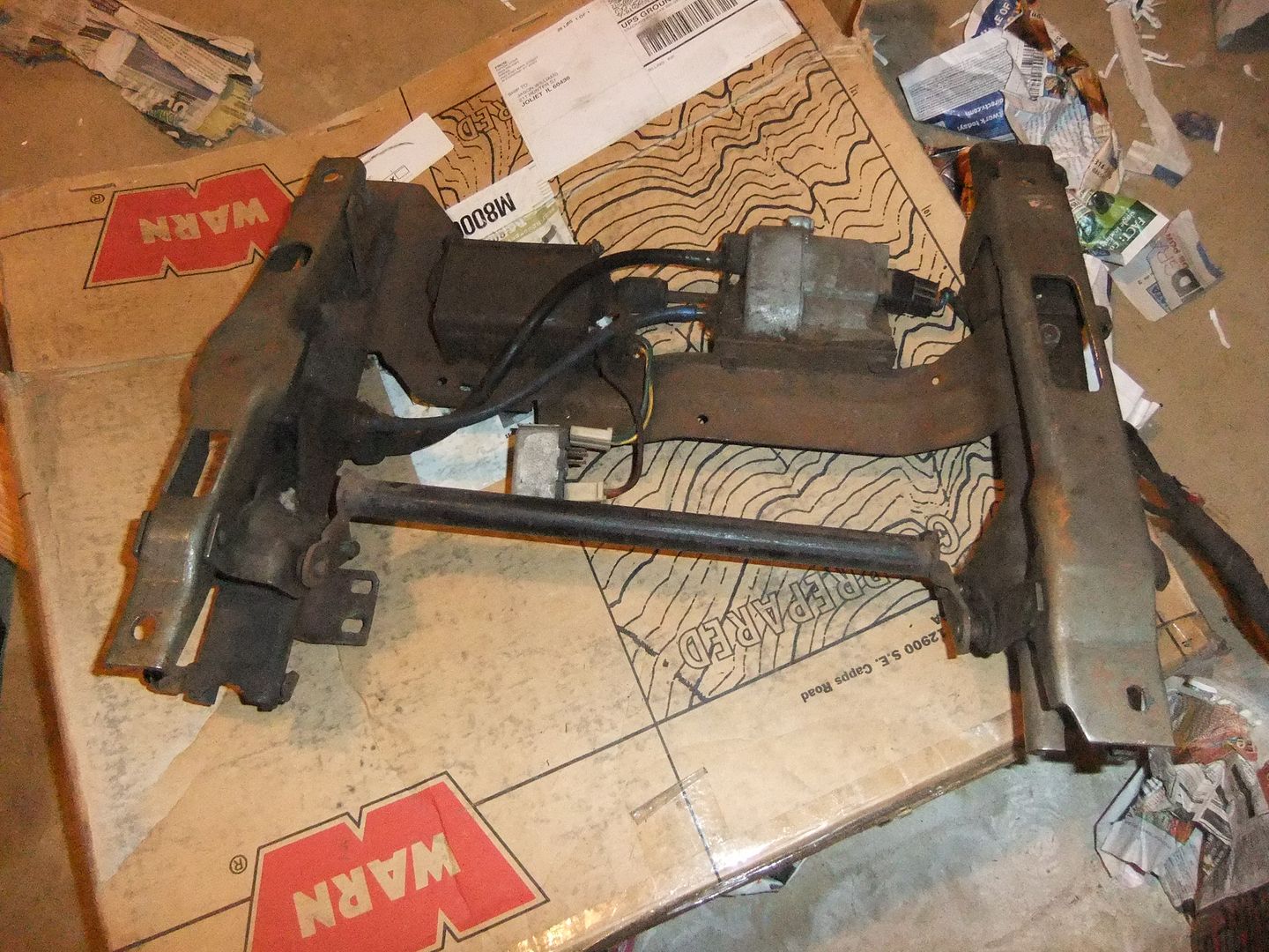 19631964 impala ss power bucket seat