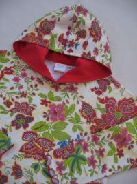 Asian Floral Hoodie,  Multi-Size 6/7/8 *SALE*