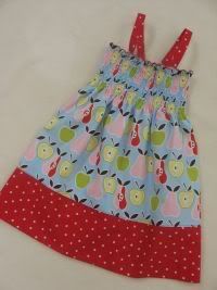 Apples and Pears Sundress/Top Multi-size