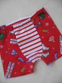 Winter Sports Boxer Briefs, Size 6/7 *Reduced*