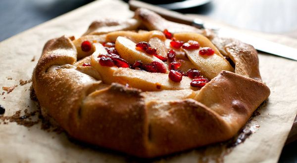 Pear Cranberry Galette