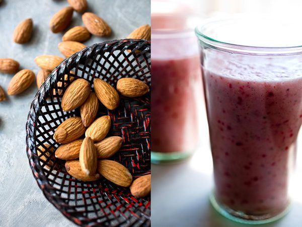 Strawberry And Almond Smoothie