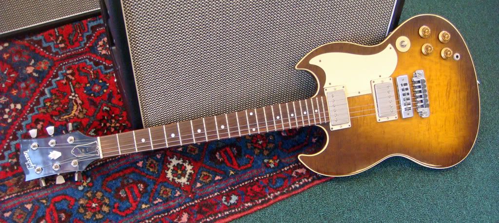 deryck whibley guitar. Gibson Guitar Board: Sg 50th
