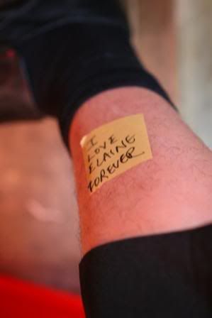 the masking tape trick