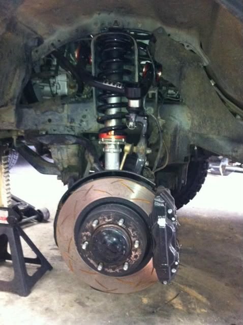 Toyota hilux brake upgrade