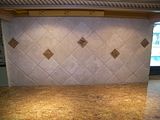 Tile Backsplash Bricklay Pattern