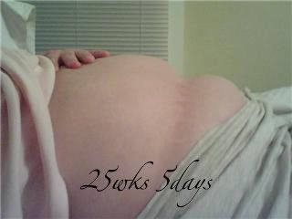 double belly pregnancy