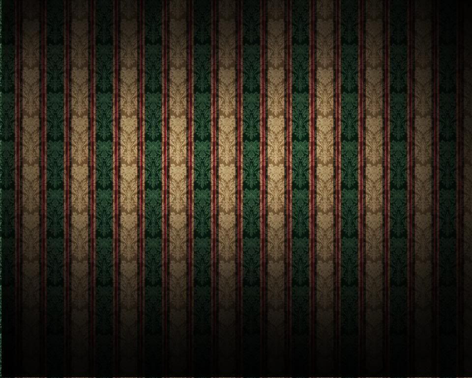 green stripe wallpaper. green tan and red striped