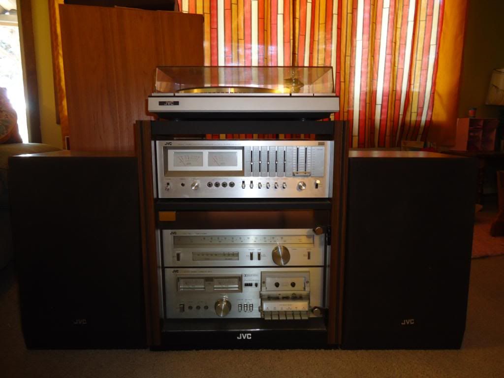 JVC component rack system | Audiokarma Home Audio Stereo Discussion Forums