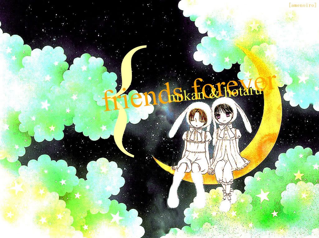friends forever wallpaper. Friends Forever Mikan and