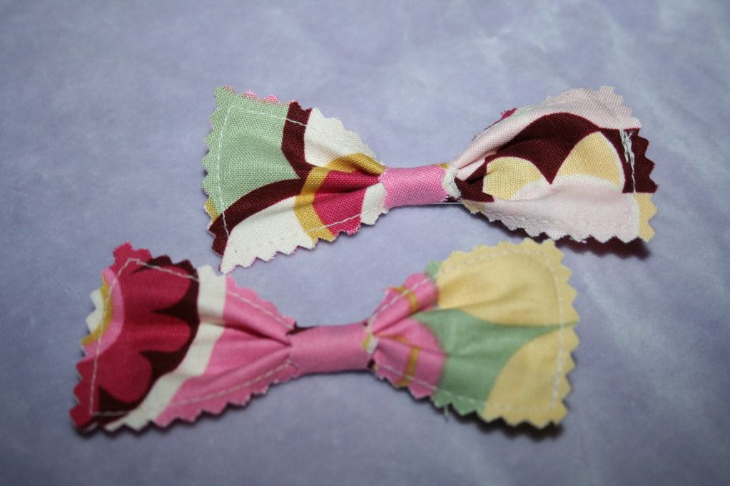 Back to School Floral Bows