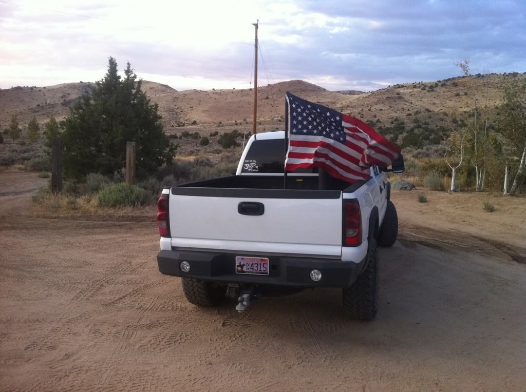 Receiver Hitch Flag Pole Mount Chevy And Gmc Duramax Diesel Forum