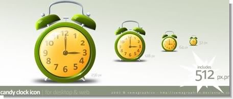 Candid Clock Icon