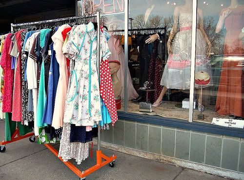 vintage thrift store