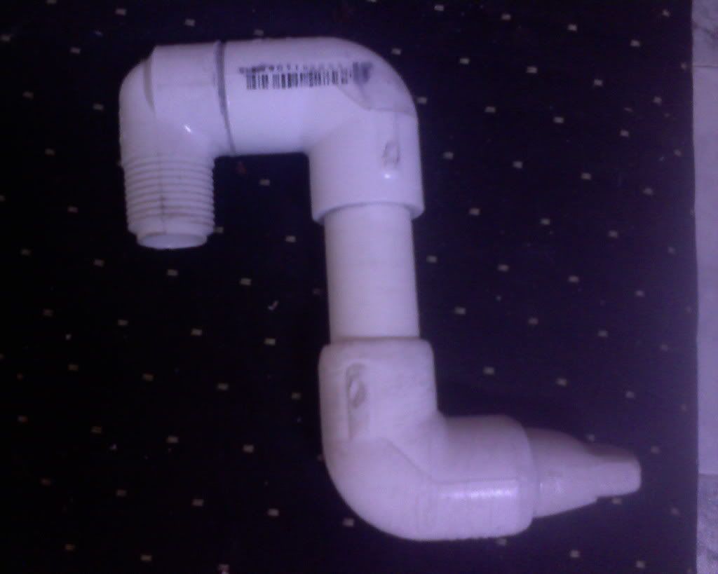 Diy replacement intake/outtake canister filter plumbing parts