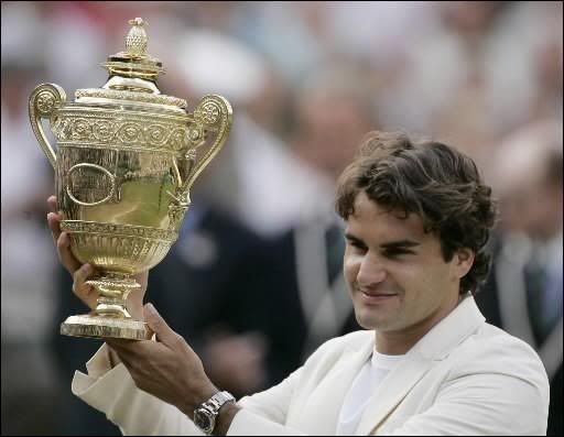 Roger Federer at Wimbledon