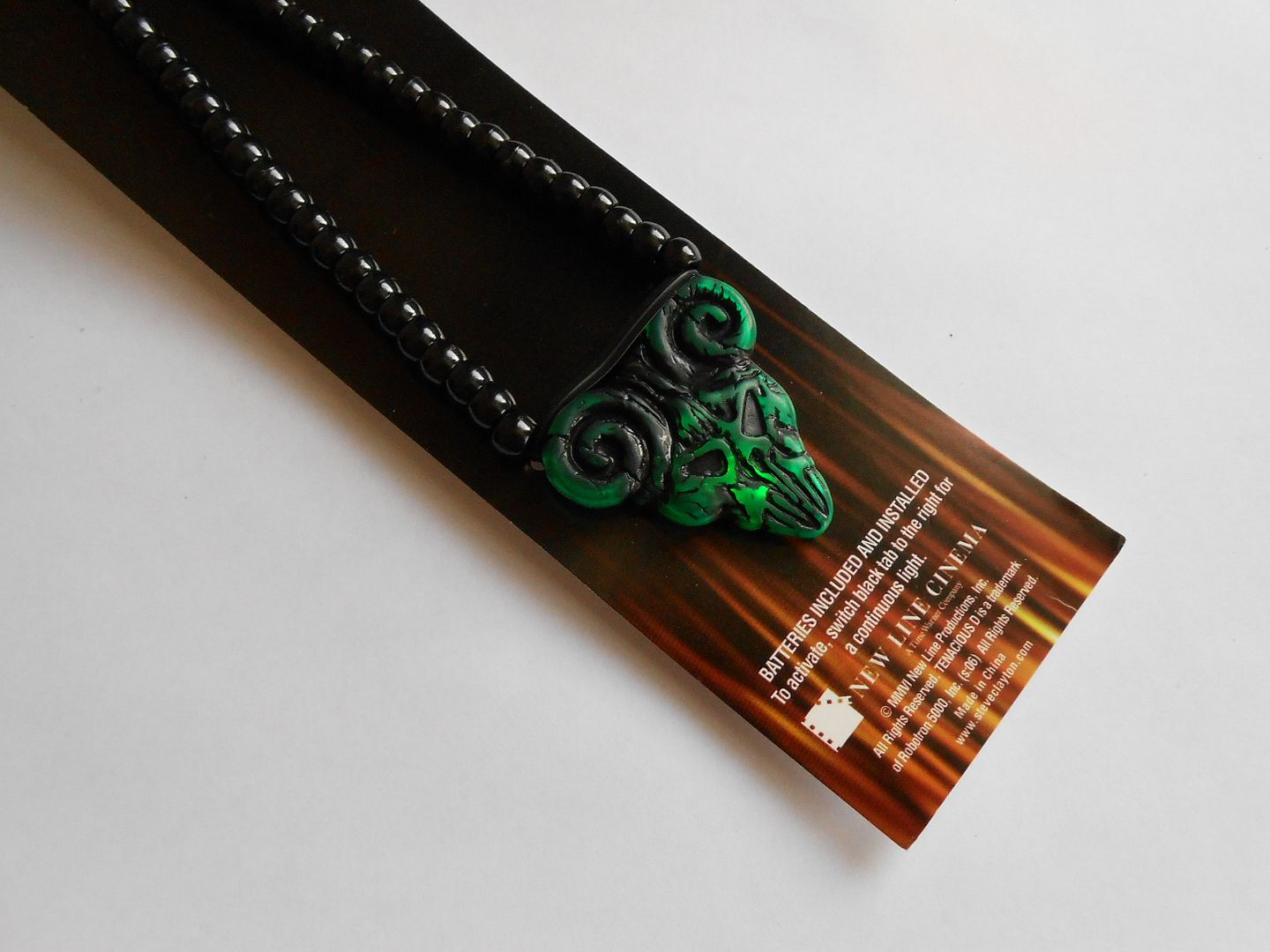 Pick Of Destiny Guitar Plectrum Replica Pick LED Light up Necklace Tenacious D eBay