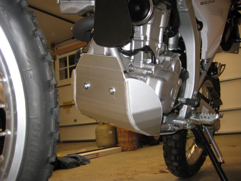 flatland racing skid plate wr250r