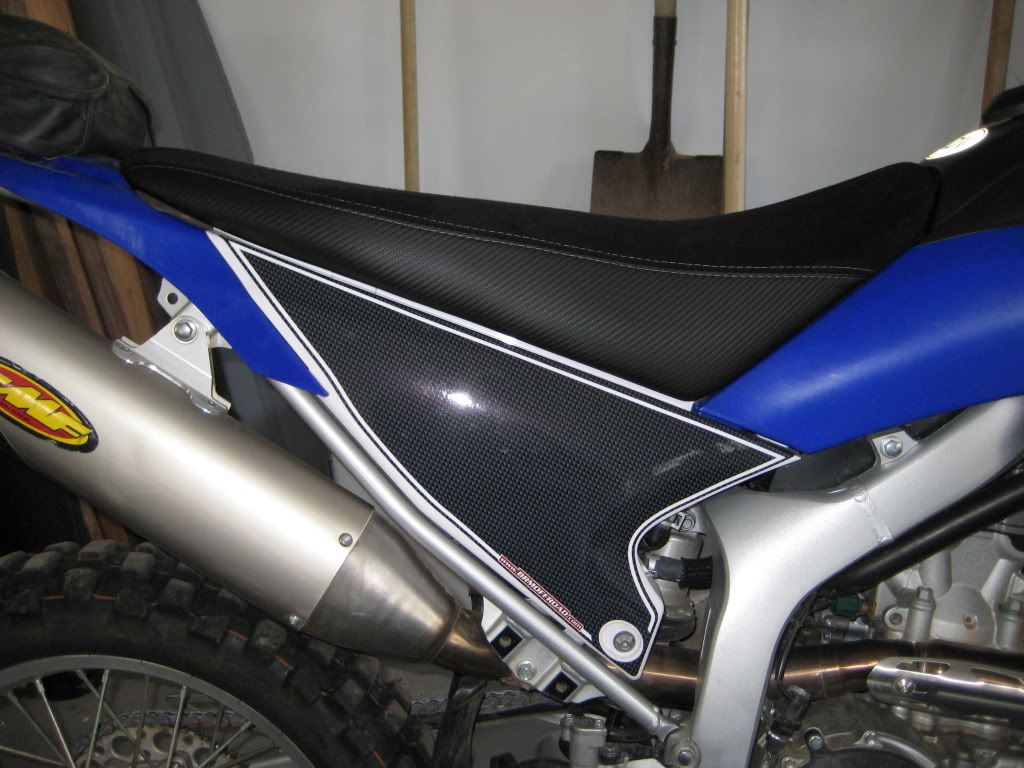 WR250R seat mods