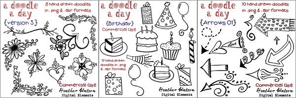A Doodle A Day - 30% Off!