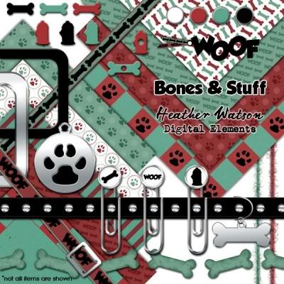 Bones & Stuff - Red