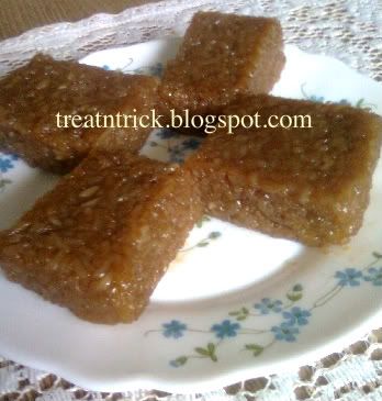  Wajik Recipe @ http://treatntrick.blogspot.com