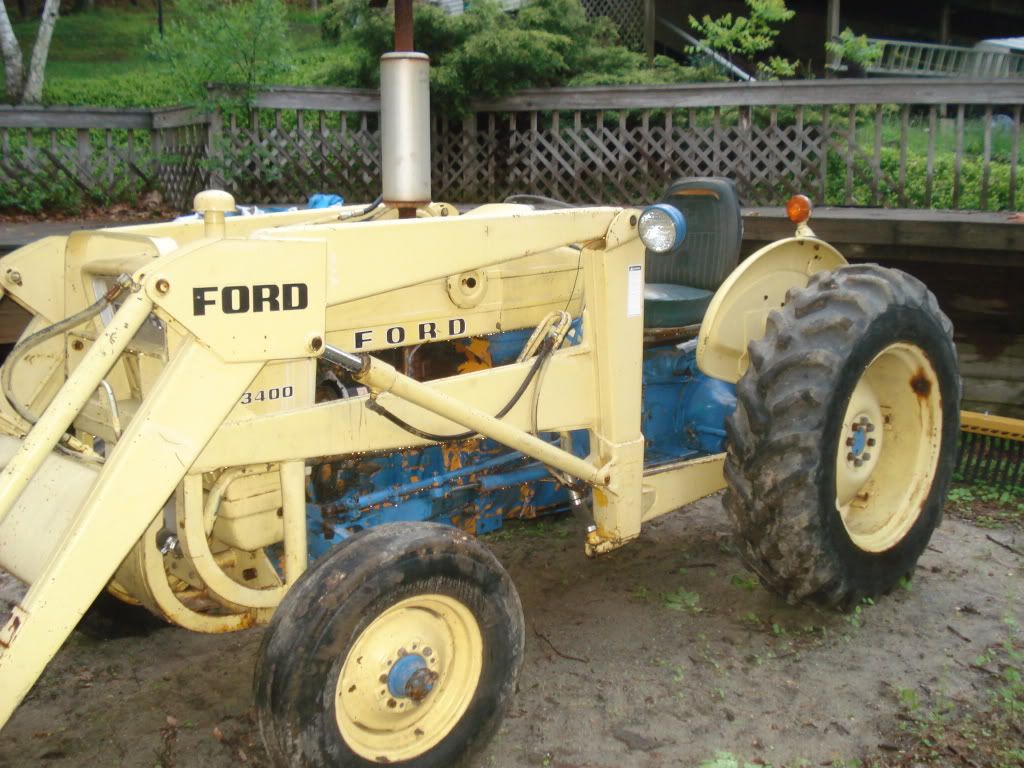 Backhoe attachment for a ford tractor #4