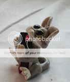 BIRDHOUSE DINNER Fairy Kitty OOAK Polymer Clay Sculpture Kitten 