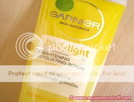 Garnier Bodylight Exfoliating Scrub