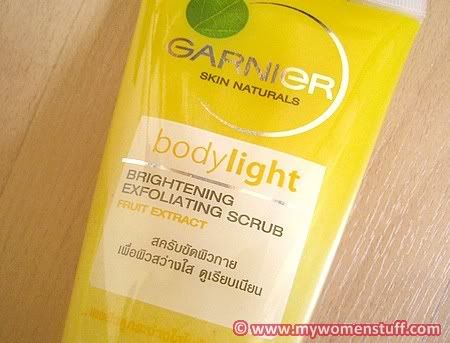 Garnier Bodylight Exfoliating Scrub