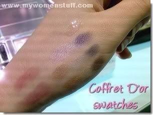 Coffret D'or color swatches