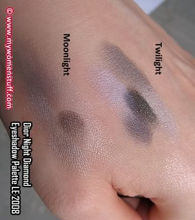 Dior Night Diamond Twilight Moonlight swatches