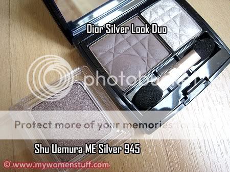 Dior Silver look Shu Uemura ME Silver 945
