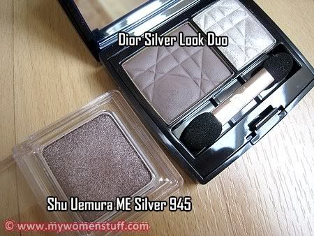 Dior Silver look Shu Uemura ME Silver 945