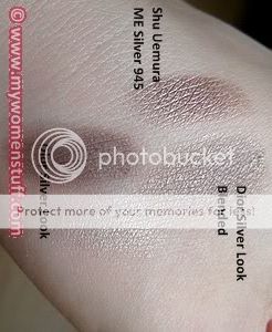 Dior Silver Look Duo Eyeshadow Swatches