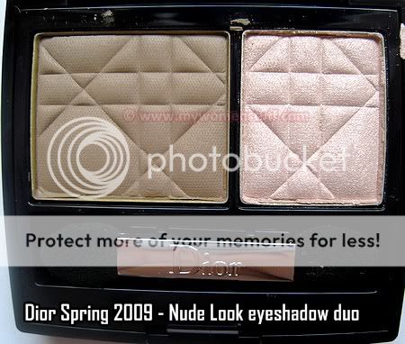 Dior Nude Look eyeshadow duo