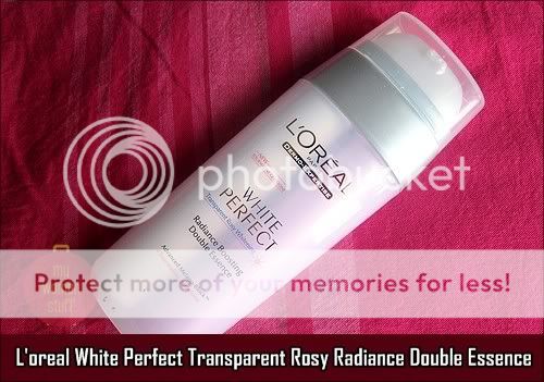 L'oreal White Perfect Transparent Rosy Double Essence