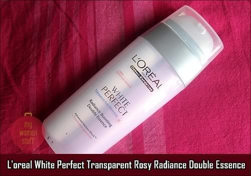 L'oreal White Perfect Transparent Rosy Double Essence