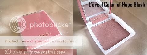 L'oreal Color of Hope blush