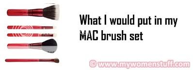 MAC Brush set