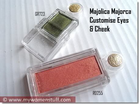 Majolica Majorca eyeshadow and blush